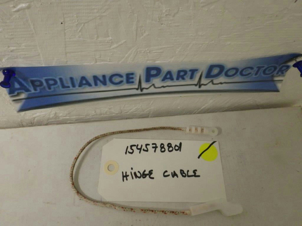 FRIGIDAIRE KENMORE DISHWASHER 154578801 HINGE CABLE USED FRIGIDAIRE KENMORE DISHWASHER 154578801 HINGE CABLE USED
